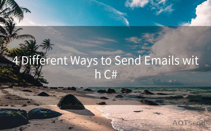 4 Different Ways to Send Emails with C#