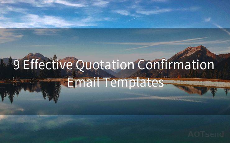 9 Effective Quotation Confirmation Email Templates